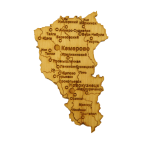 Карта "Кемеровская область"(магнит)