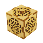 шкатулка  кубик